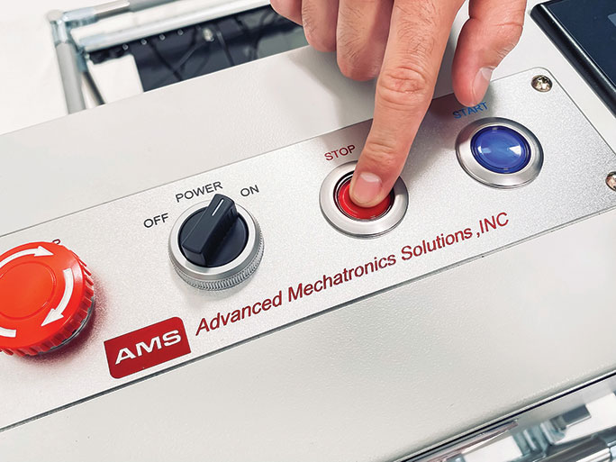 Towing AGV Stop btn AGV