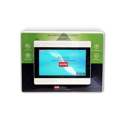AGV traffic control monitor