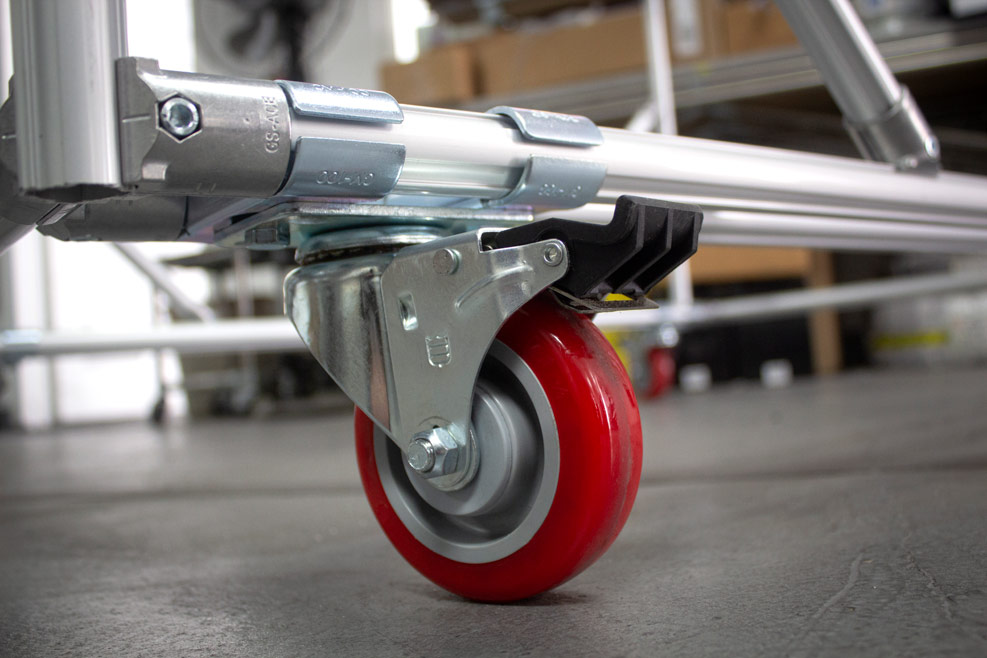 Optimizing Warehouse Efficiency with Pipe Racking Caster